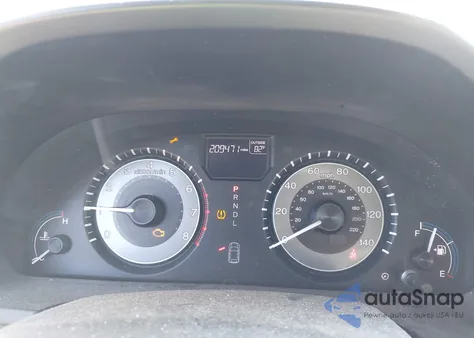 2013 Honda Odyssey Ex-L z USA, uszkodzony, nr VIN 5FNRL5H6XDB080547